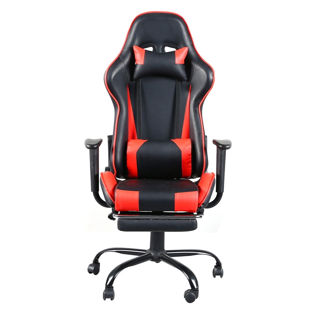 Kepooman Gaming Chair with with Headrest and Lumbar Pillow, Seat Height Adjustable Kepooman Gaming Chair with with Headrest and Lumbar Pillow, Seat Height Adjustable