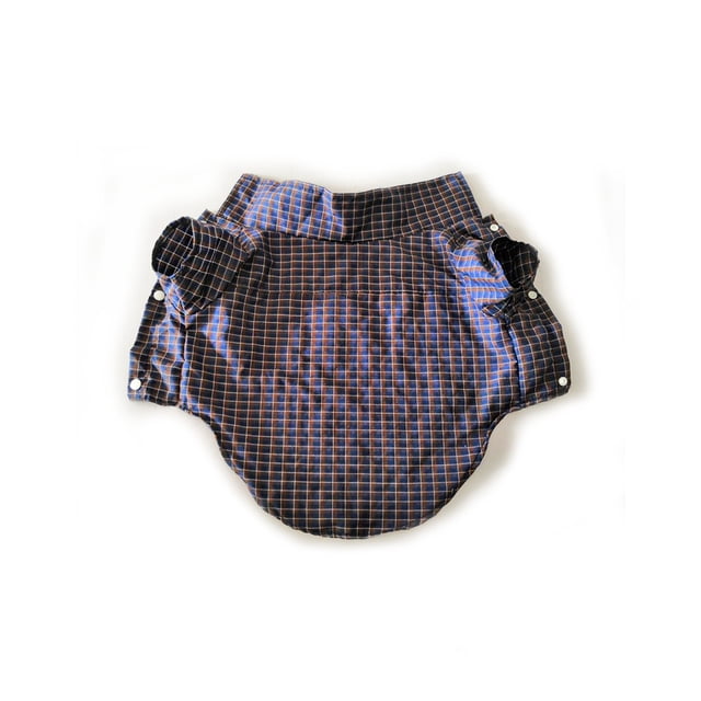 Methold Camisa para perros Exquisita y flexible Varios tamaños Cachorros Ropa Plaids Dulce regalo Transpirable Estilo simple Ropa para mascotas Púrpura Type3 NO3 Methold PT003821-07B