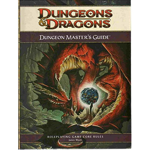 Pre-Owned Dungeons & Dragons Dungeon Master's Guide: Roleplaying Game Core Rules, 4th Edition, 9780786948802, 0786948809, Hardcover, 4th edition