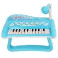 thumbnail image 1 of Maggie Kids Toy Piano Musical Instrument Battery Powered Portable Fun and Learning Combined Kids Multifunctional Keyboard with Microphone, Instrument Sounds, Animal Sounds, 1 of 7