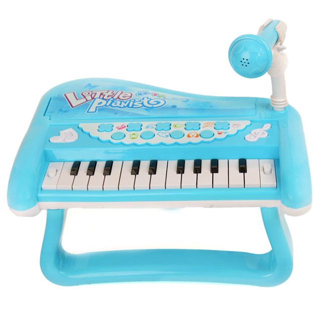 Maggie Kids Toy Piano Musical Instrument Battery Powered Portable Fun and Learning Combined Kids Multifunctional Keyboard with Microphone, Instrument Sounds, Animal Sounds