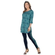 Roaman's Women's Plus Size Printed Set