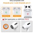 thumbnail image 2 of Puntas de espuma Bodykoo para AirPods Pro 1 y 2, gris, talla L, 2 of 8