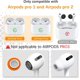 thumbnail image 2 of Puntas de espuma Bodykoo para AirPods Pro 1 y 2, gris, talla L, 2 of 8