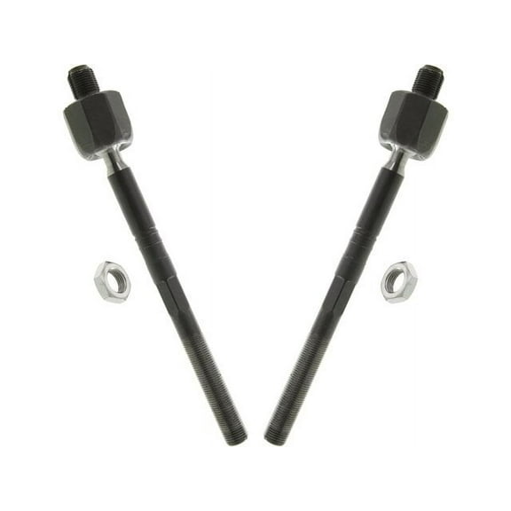 Front Inner Tie Rod Set - Compatible with 2004 - 2007 BMW 525i Base 2005 2006