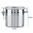 thumbnail image 2 of Deyuer Airtight Stainless Steel Jar Canister Coffee Flour Sugar Tea Container Holder, 2 of 8