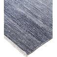 thumbnail image 2 of Feizy Janson Transitional Stripes, Blue/Gray, 7'9" x 9'9" Area Rug Sheen Fade Resistant Reversible Casual Solid Design Carpet for Living Dining Bed Room, 2 of 6