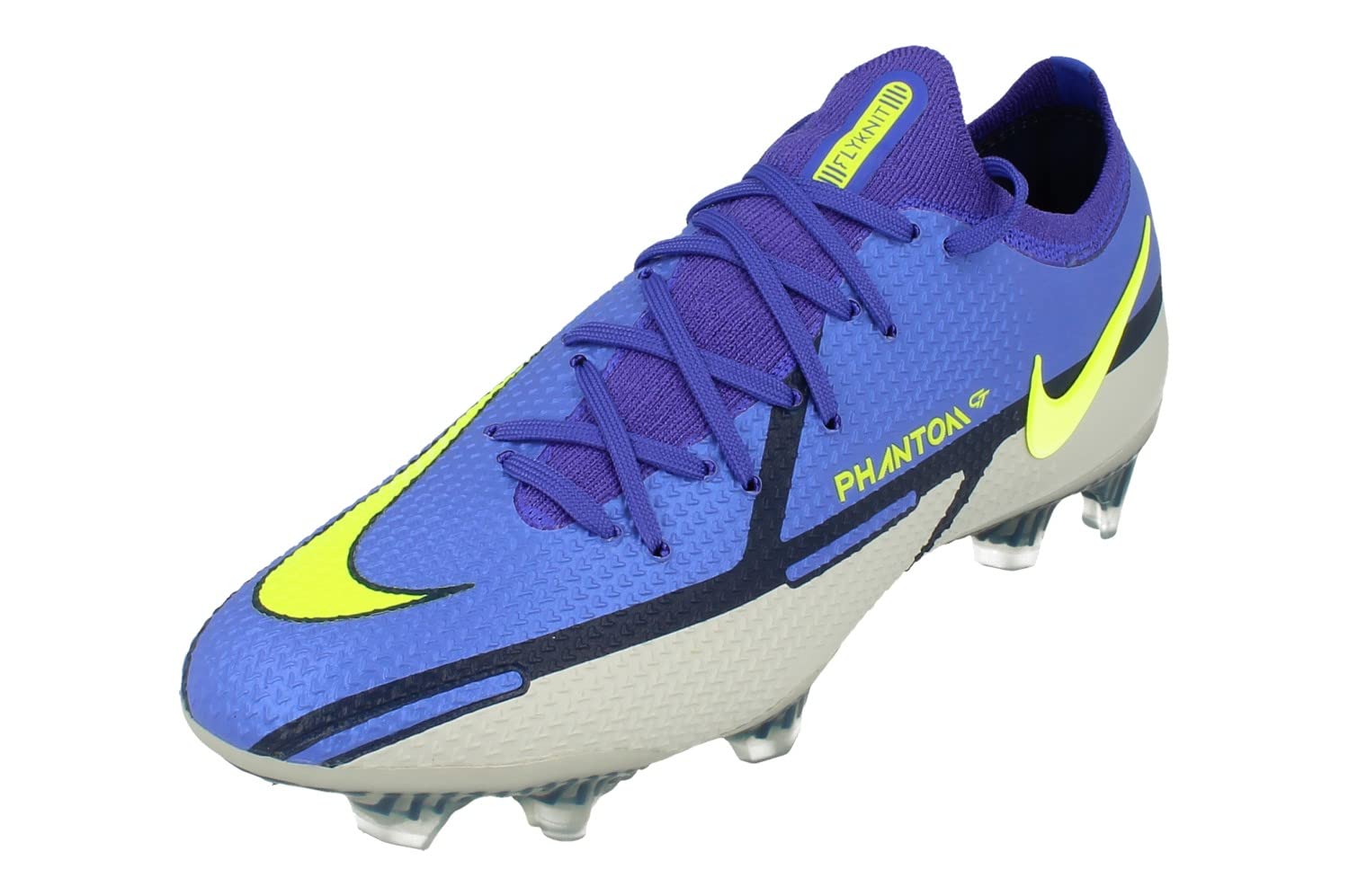 Nike Phantom GT2 Elite FG Mens Football Boots CZ9890 Soccer Cleats (UK 12  US 13 EU 47.5, Sapphire Volt Grey Fog 570) | Walmart Canada