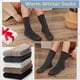 thumbnail image 3 of Calcetines EBMORE de lana merino para mujer, térmicos de invierno, 5 pares, 3 of 7