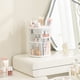 thumbnail image 2 of Organizador de maquillaje HBlife 360, giratorio, ajustable, blanco, 2 of 8