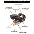 thumbnail image 3 of RIDGID 18V OCTANE Brushless Cordless 3-1/4 in. Hand Planer (Tool Only) with Dust Bag, 3 of 14