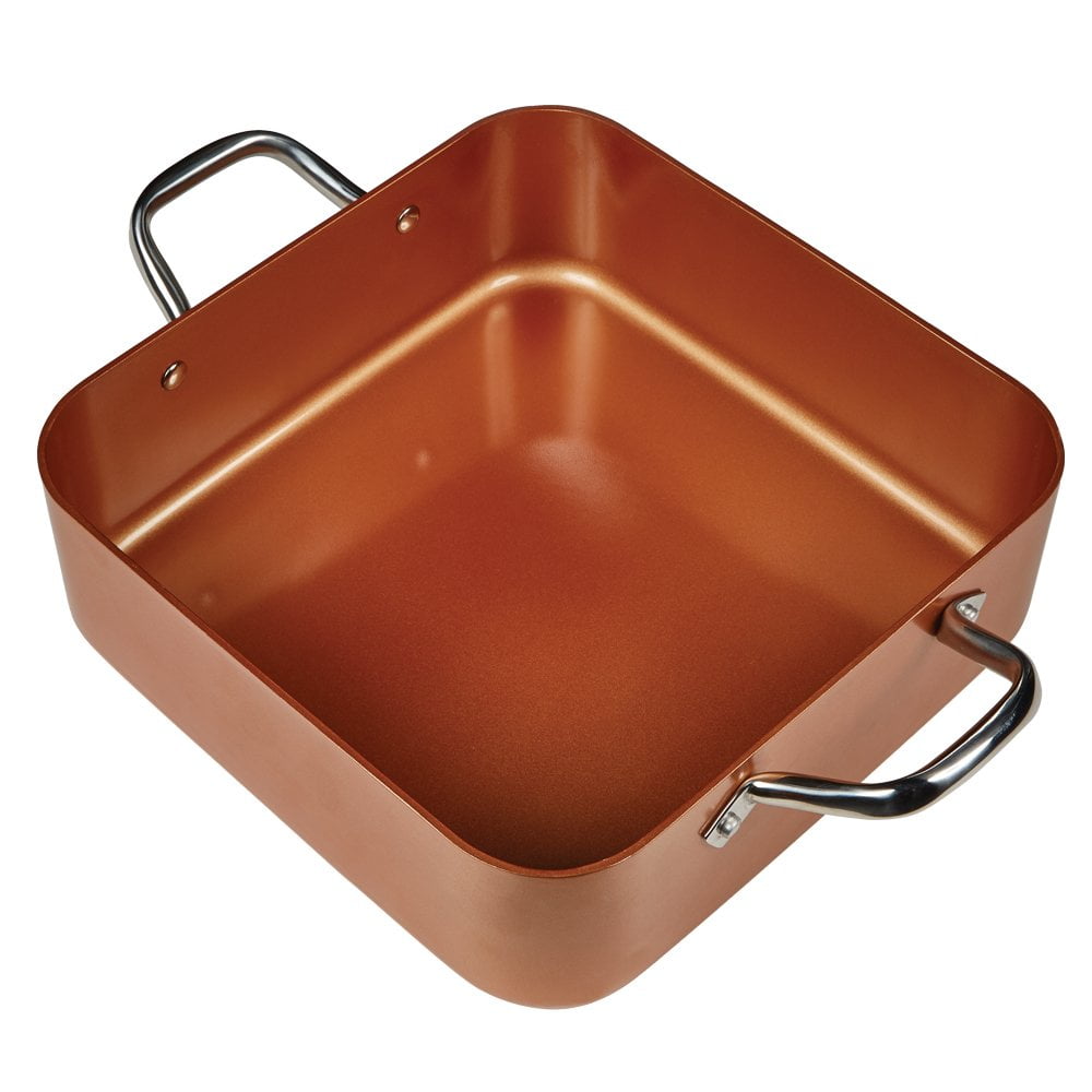 Copper Series 4-Piece Deep Square Pan Set – Eco + Chef Kitchen