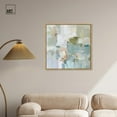 thumbnail image 3 of Jade Sweep I Canvas Minimal Abstracts by Art Remedy, Gold Frame, 30" x 30", 3 of 7