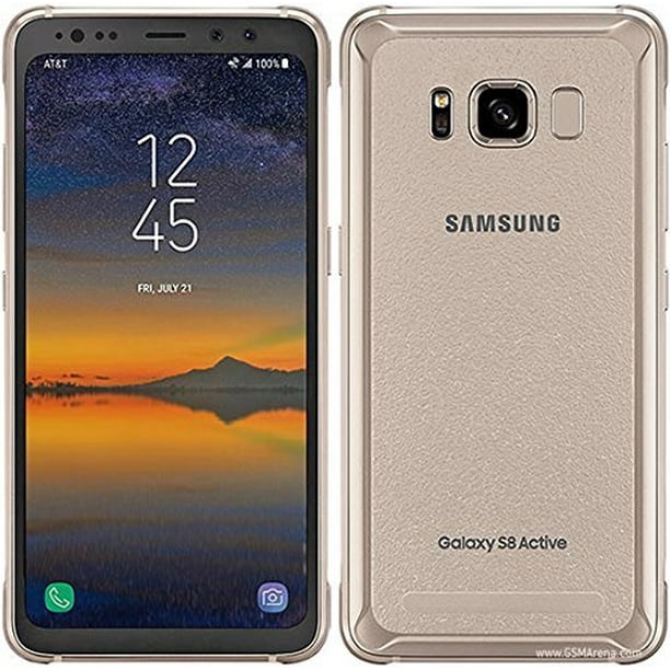 Samsung Galaxy S8 Active G892 64GB GSM Unlocked (Gold) Android Smartphone - Refurbished Grade B