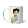 thumbnail image 2 of Evangelion Shinji Mug, Cup of Shinji Coffee Mug, 2 of 3