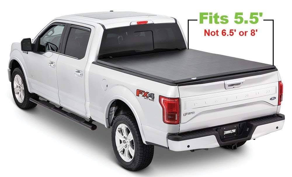 Truck Bed Accessories 5.5ft Bed Soft TriFold Tonneau