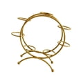 thumbnail image 4 of bedienty Compact Ball Seat Glass Ball Holder Display Base Designed To Maximize Space While Displaying Art Display Stand Gold 15x11.5x5.5cm, 4 of 6