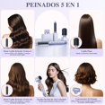 thumbnail image 2 of Secadora de Cabello 5 En 1 Profesional, 150,000 RPM Cepillo Secador de Cabello, Temperatura Ajustable Y Velocidades, Estilizador de Cabello con 5 Accesorios para Secado, Rizado, Alisado Y Voluminizar, 2 of 9