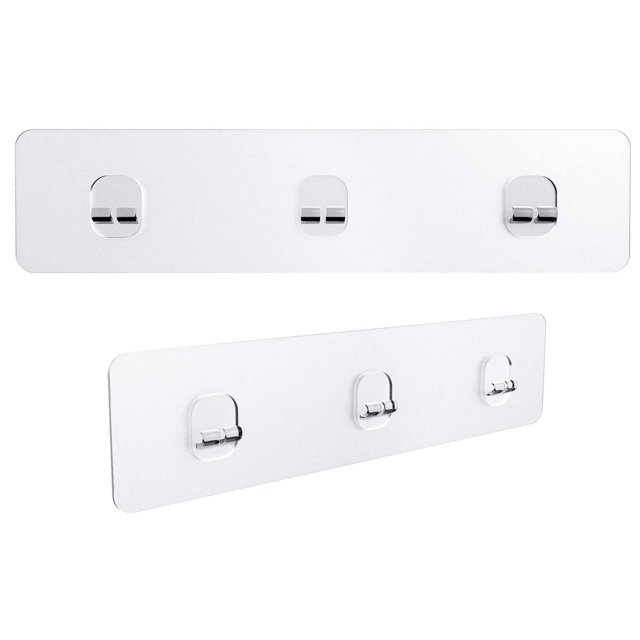 KINCMAX Waterproof Adhesive Hooks Bathroom Hooks for Shower Caddy