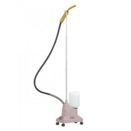 Jiffy Steamer PINK J-2W Wig Steamer with 5 Inch Metal Pipe Steam Head on Wooden Handle, 1300 Watts, 1 Gallon Water Tank,