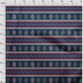 thumbnail image 3 of oneOone Cotton Cambric Fabric Stripe|Chevron & Tree Block Print Sewing Fabric BTY 56 Inch Wide, 3 of 4