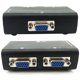 thumbnail image 2 of 1 pc a 2 mon 2 puerto vga svga adaptador splitter box para pc lcd tv, 2 of 5