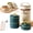 Blue, variant on 4-Tier Insulated Lunch Container Set, Stackable Stainless Steel Bento Box with Insulated Bag, Leakproof and Microwave-Safe for Work and Picnics