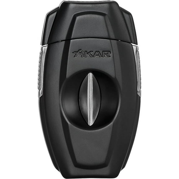 Xikar VX2 V-Cut Cigar Cutter, Up to 70 Ring Gauge, Black