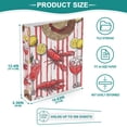 thumbnail image 3 of FORMRS 3 Ring Binder 1.5 inch with Pockets Set of 2 Clip Board 200 Sheets Capacity, Red Lobster, 3 of 8
