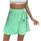 thumbnail image 1 of Falda corta con estampado de flores pequeñas y banda estampada de estilo dulce con personalidad a la moda para mujer Wmkox8yi FGJ2263, 1 of 8