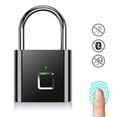 thumbnail image 2 of Cadenas à Empreinte Digitale Cadenas Intelligent avec Biométrie Sans Clé Résistant à l'Eau Charge USB, 2 of 5