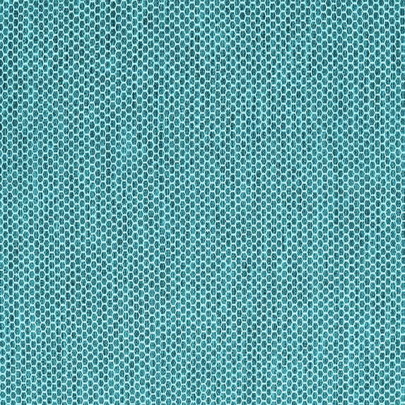 Ahgly Company Indoor Square Abstract Light Blue Contemporary Area Rugs, 4' Square