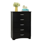 Big Drawer Dresser Wooden Storage Cabinet,5 Layer For Home Office Clothes Cupboard Kitchen Sideboard, For Special Offer