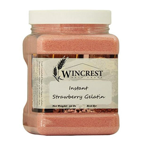 Instant Gelatin 2 Lb Tub (Strawberry)