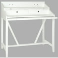 thumbnail image 2 of SAFAVIEH Wyatt Industrial Rustic Writing Desk w/ Pull Out, White, 2 of 6