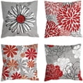 thumbnail image 1 of Funda de Cojín Exterior-Juego Rojo-4pcs*45*45cm Ormromra WMPH-1569-2, 1 of 8