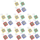 thumbnail image 1 of 4 Unids/set Mini Tic Tac Toe Juguete Pequeño Juego Llavero Educativos para, 1 of 5