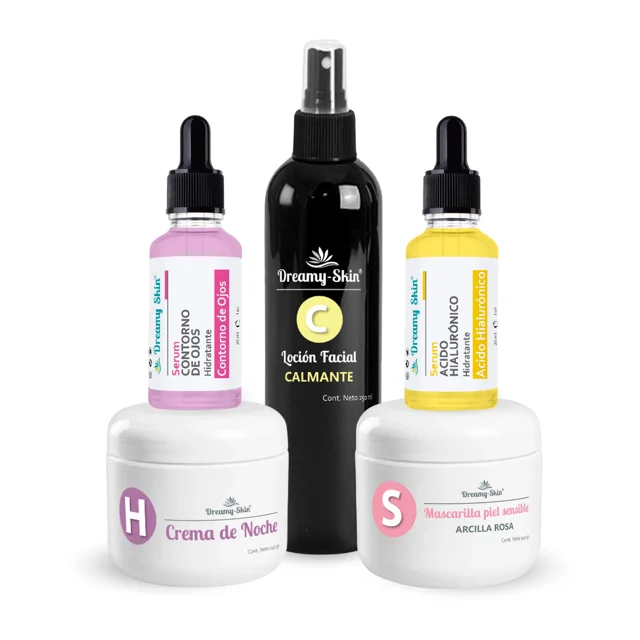 Kit Cosmético Aclarante Facial Dreamy Skin Para piel sensible