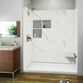 thumbnail image 7 of Transolid Ewk603272 Expressions 60" W X 32" D X 72" H Three Panel Shower Wall Kit - Bianca, 7 of 7