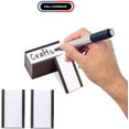thumbnail image 4 of Magnetic Shelf Label Data Card Holders - C Channel - Magnetic Strips with Protective Films - Labels for Shelf Organization - 1" x 2" - 50 Pieces, 4 of 6