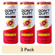 (3 pack) Don't Quit Clean Energy Plus Hydration Performance Punch 12oz