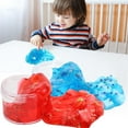 thumbnail image 3 of Jelly Cube Clear Slime Kit for Kids - 8 Pack Crunchy Slime | Stress Relief & Fun Toys | Ideal for Birthday & Easter Gifts | Party Favors for Ages 6-12, 3 of 6
