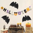 thumbnail image 6 of Woven Halloween Decorations – Halloween Rattan Bat, Black Hanging Bat Halloween Decoration, Halloween Woven Bat Decor, Rustic Woven Wicker Bat for Haunted House Party Home Garden Patio Wall Decor, 6 of 6