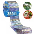 thumbnail image 1 of Kernelly Bird Repellent Deterrent Scare Tape Dual-sided Reflective and Holographic Keep Birds Away for Pigeons, Grackles, Woodpeckers, Geese, Herons, Blackbirds, 1 of 6