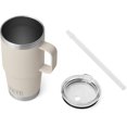 thumbnail image 4 of YETI Rambler 25 oz Straw Mug, Vacuum Insulated, Stainless Steel, Cape Taupe, 4 of 8
