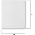 thumbnail image 3 of MT Products Blank Envelope Pouch - 9.5” x 12” Shipping Label Sleeves, Pack of 50, 3 of 8