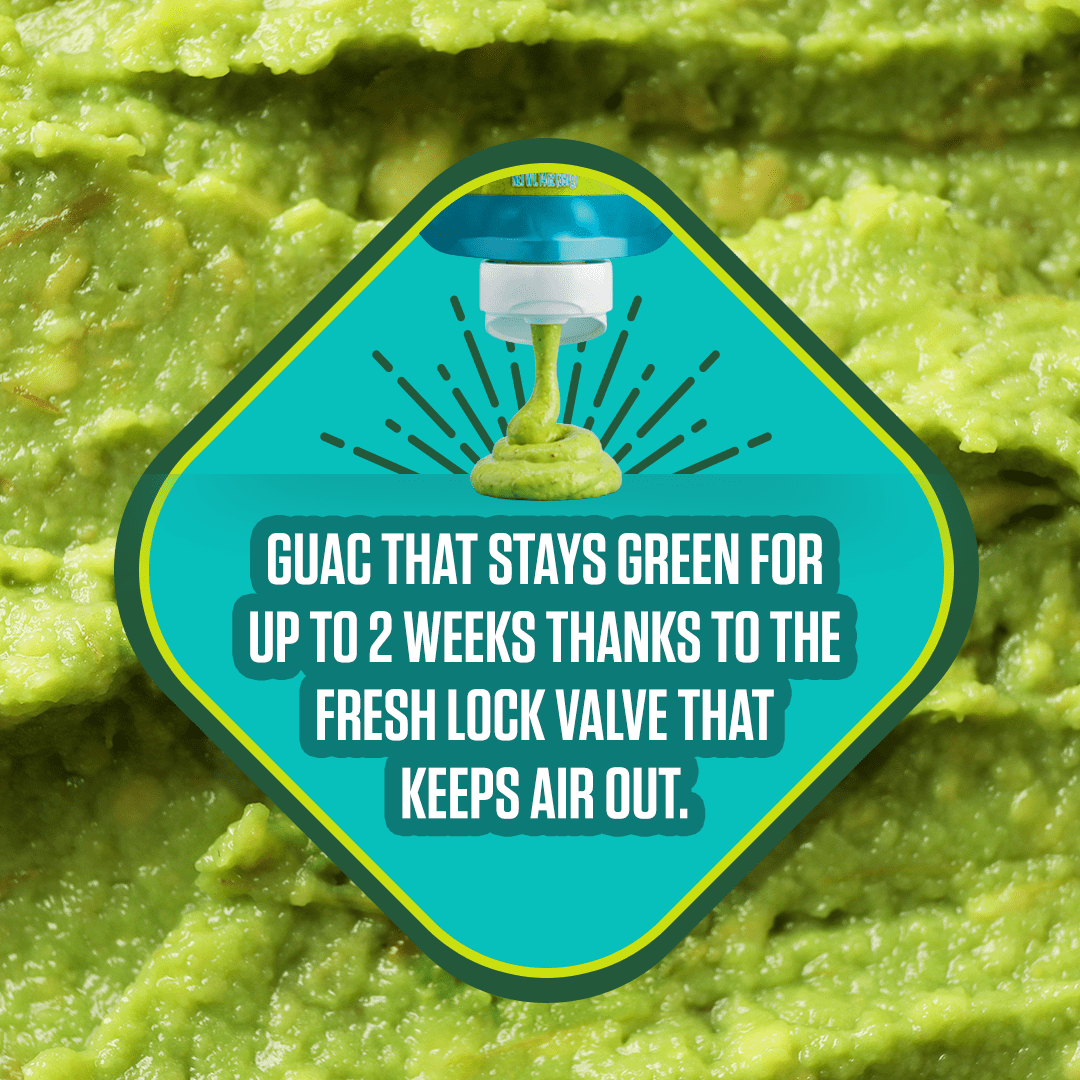 AVOFRESCO Avocado & Sea Salt 14 oz Squeeze - No Preservatives,  Quick, Easy & No Mess!