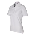 thumbnail image 3 of JERZEES - Women's Spotshield 50/50 Polo - 437WR - White - Size: XL, 3 of 4