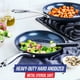 thumbnail image 2 of Juego de sartenes Cookware Blue Diamond para 10 y 12 sartenes, color gris, 2 of 5