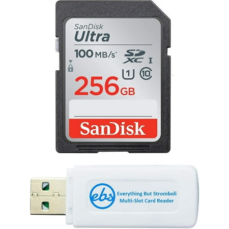 SanDisk 256GB SD Ultra Memory Card Works with Canon ELPH 360 HS, SX70
